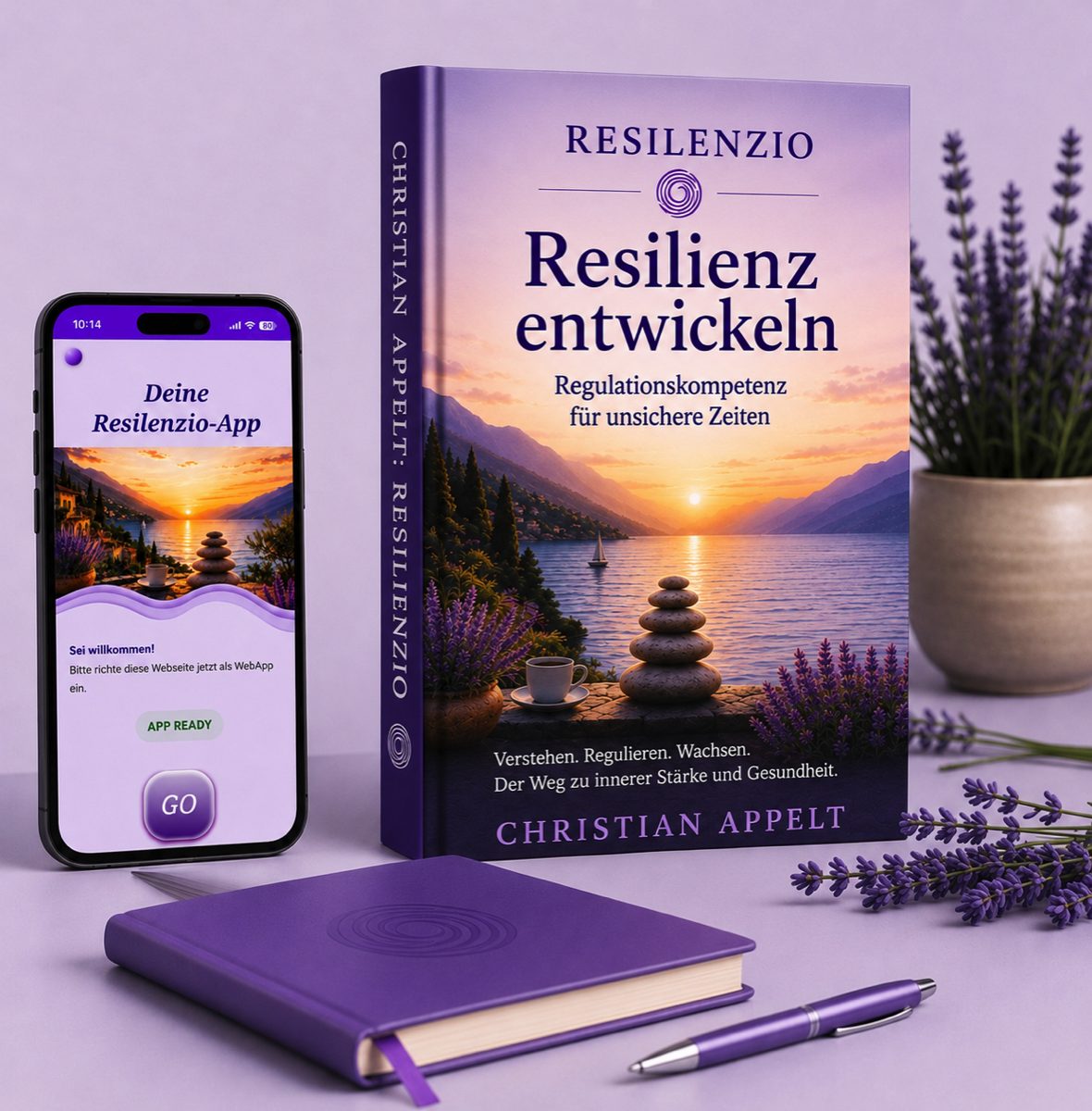 Resilenzio: Buch und App